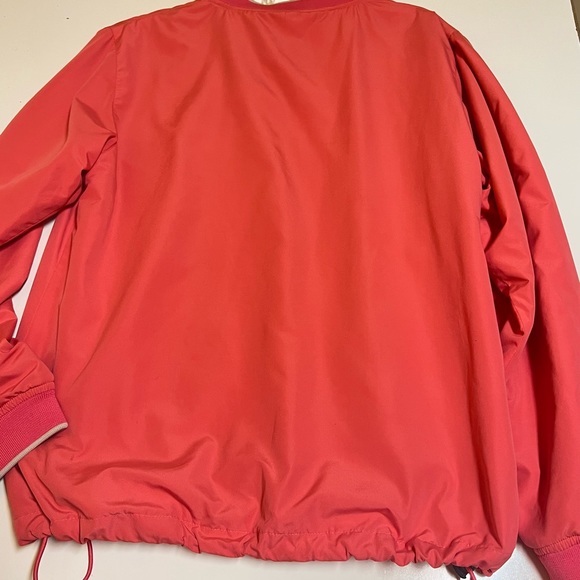 Women’s Cabela Windbreaker Jacket Medium Coral - Picture 2 of 10
